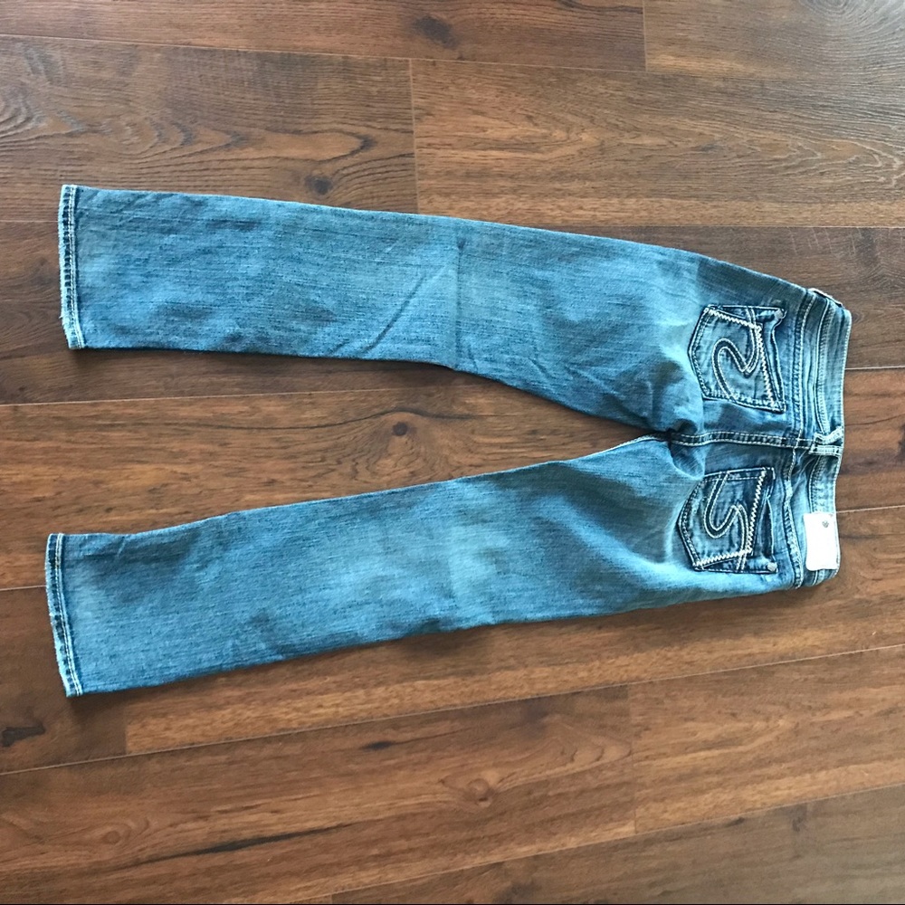 Silver jeans